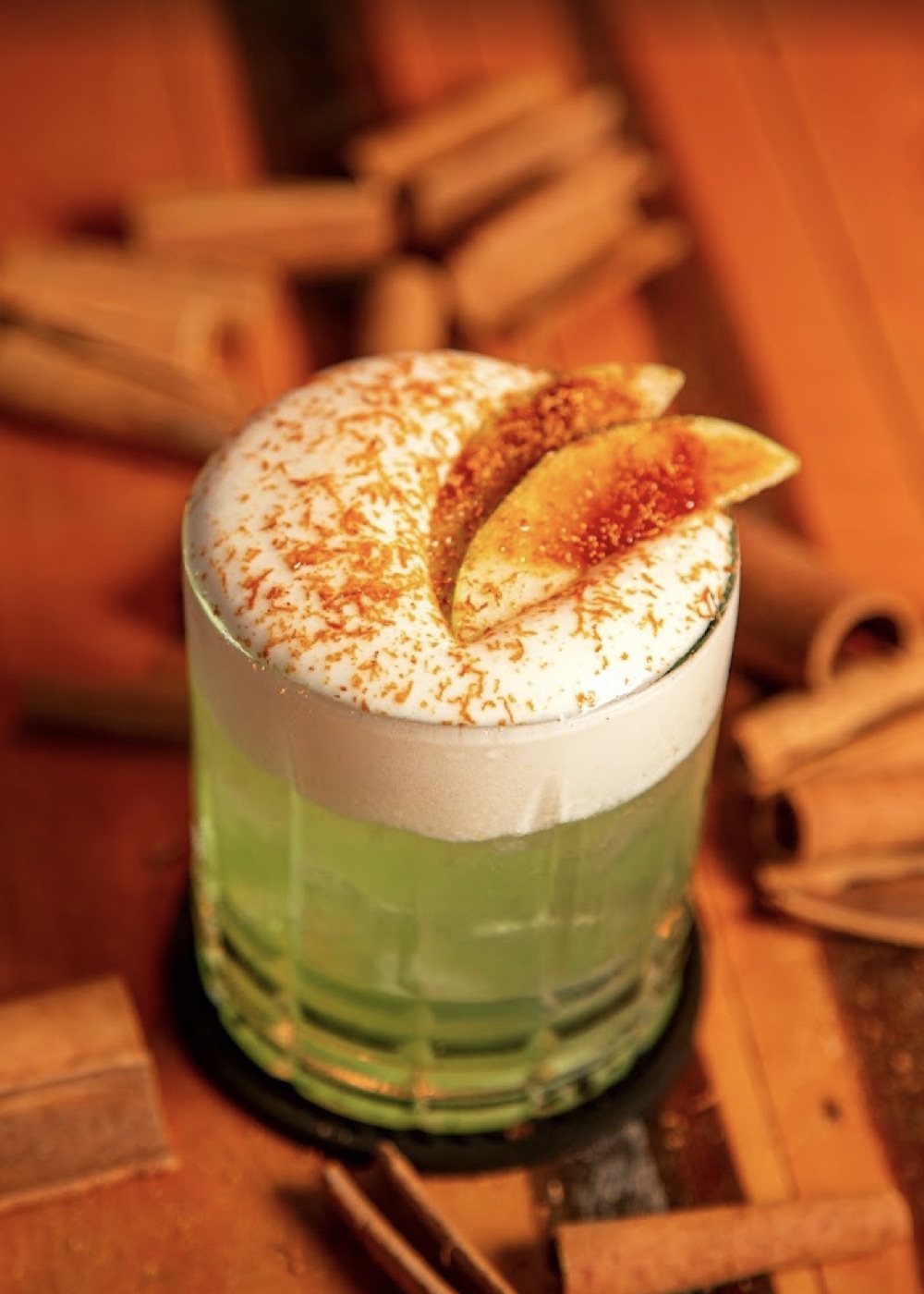 Drink verde e especiado Blitz