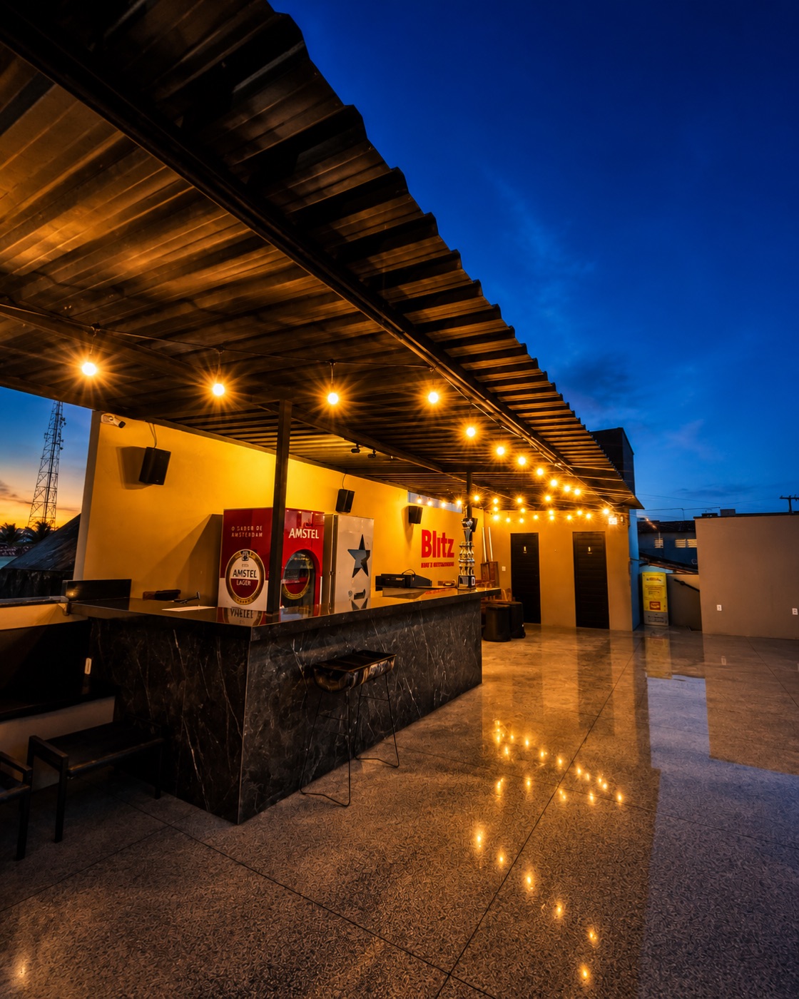 Blitz Rooftop à noite